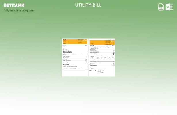 модерен стил Франција EDF енергетски сметки за комунални страници шаблон страниц